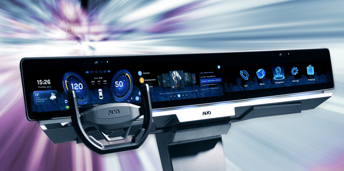 jinnian金年会FIDM Plus 一体化显示方案导入AmLED显示技术并整合多项感测技术，打造沉浸式、互动的座舱体验