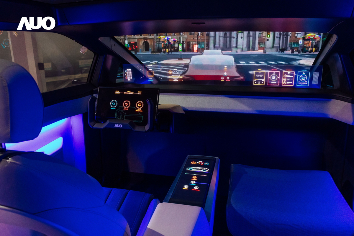 「友達智慧座艙2025」以使用者體驗為核心，運用Micro LED顯示科技為基礎搭配AI創新應用，打造沉浸、互動的座艙體驗，獲得台灣精品銀質獎