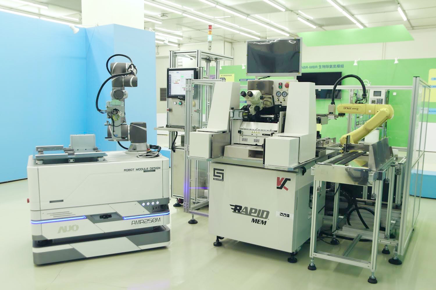 友達數位攜手半導體設備大廠K&S及夥伴樂宇精密，針對半導體封裝場域痛點，提供iAMHS一站式解決方案，創造產能提升至少10%的效益