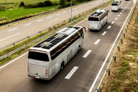 曲面牆、交通工具